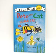 Купить книгу Pete the Cat SCUBA-CAT, кот Пит книги купить, книги на английском для детей купить, магазин английских книг, английские книги для начинающих, литература на английском языке для детей, I can read книги купить