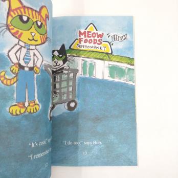 Купить книгу Pete the Cat's TRIP to the SUPERMARKET, кот Пит книги купить, книги на английском для детей купить, магазин английских книг, английские книги для начинающих, литература на английском языке для детей, I can read книги купить