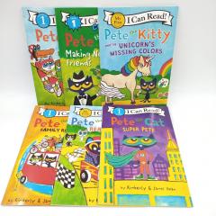 Купить книгу Pete the Kitty 6 книг сборник, кот Пит книги купить, книги на английском для детей купить, магазин английских книг, английские книги для начинающих, литература на английском языке для детей, I can read книги купить