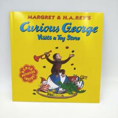 Curious George Visits a Toy Store книга на английском купить, Curious George купить, книги на английском для детей купить, сборник детских книг на английском, магазин английских книг, английская литература для детей