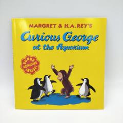 Curious George at the Aquarium книга на английском купить, Curious George купить, книги на английском для детей купить, сборник детских книг на английском, магазин английских книг, английская литература для детей