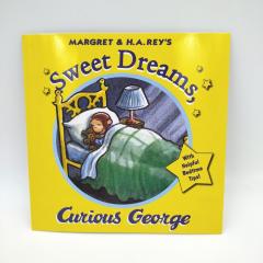 Sweet Dreams, Curious George книга на английском купить, Curious George купить, книги на английском для детей купить, сборник детских книг на английском, магазин английских книг, английская литература для детей