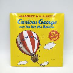 Curious George and the Hot Air Ballon книга на английском купить, Curious George купить, книги на английском для детей купить, сборник детских книг на английском, магазин английских книг, английская литература для детей