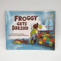 FROGGY Gets Dressed книга на английском купить, FROGGY купить, книги на английском для детей купить, сборник детских книг на английском, магазин английских книг, английская литература для детей