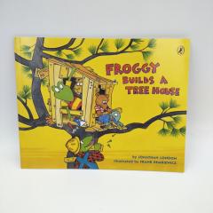 FROGGY Builds a Tree House книга на английском купить, FROGGY купить, книги на английском для детей купить, сборник детских книг на английском, магазин английских книг, английская литература для детей