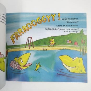 FROGGY Learns To Swim книга на английском купить, FROGGY купить, книги на английском для детей купить, сборник детских книг на английском, магазин английских книг, английская литература для детей