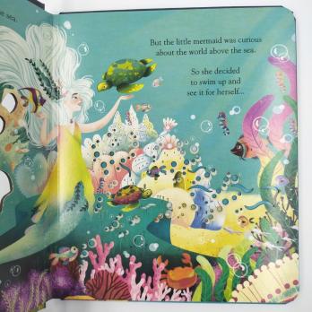 The Little Mermaid книга купить, книги на английском для детей, сказки на английском купить, детская литература на английском, издательство Usborne книги на английском купить, книги со сказками детям купить