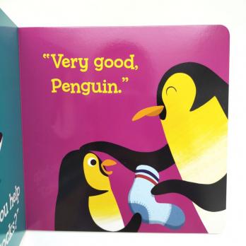 Penguin Says "Please" купить, книги на английском для самых маленьких купить, книги на английском о хорошем поведении для детей, поучительные книги для детей на английском, магазин английских книг для малышей