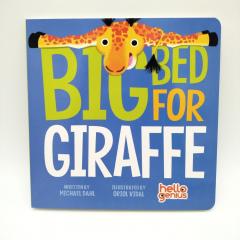 Big Bed for Giraffe купить, книги на английском для самых маленьких купить, книги на английском о хорошем поведении для детей, поучительные книги для детей на английском, магазин английских книг для малышей