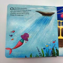 LITTLE MERMAID детская книга на английском языке с озвучкой в MP3, Русалочка