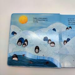 Pebble детская книга на английском языке про пингвина, пингвин Пебл с озвучкой в MP3