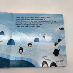 Pebble детская книга на английском языке про пингвина, пингвин Пебл с озвучкой в MP3