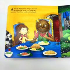 THE BEAST детская книга на английском языке с озвучкой в MP3, Красавица и Чудовище