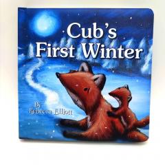 Cub's First Winter книга на английском языке, книга на английском про корову , книга на английском для детей, купить английскую литературу для школьников, книги на английском, купить английские книги, магазин английских книг, шопверашоп