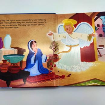 The Christmas Nativity Tale книга на английском языке, книга на английском про рождество , книга на английском для детей, купить английскую литературу для школьников, книги на английском, купить английские книги, магазин английских книг, шопверашоп