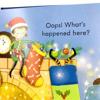 Usborne peep inside Christmas книга на английском языке, английские книги с флэпами, картонные книги на английском языке, английские новогодние книги для детей, рождественские книги на английском, купить книги про новый год на английском, шопверашоп
