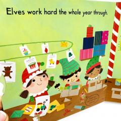 BUSY Elves детская книга на английском языке, книги Cambell на английском для детей, английские книги про новый год, рождественские книги на английском для детей, магазин детских английских книг, новогодние книги на английском, книга про эльфов