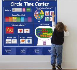 Circle time center подвесной календарь на английском языке, плакаты на английском для кабинета, украшения для кабинета английского, пособия по английскому купить, английский детский сад, школа английского, материалы для изучения английского купить