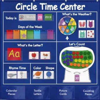 Circle time center подвесной календарь на английском языке, плакаты на английском для кабинета, украшения для кабинета английского, пособия по английскому купить, английский детский сад, школа английского, материалы для изучения английского купить