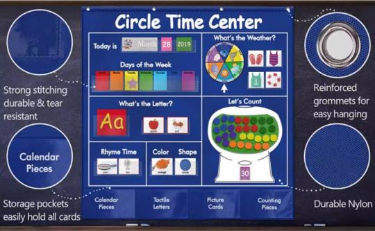 Circle time center подвесной календарь на английском языке, плакаты на английском для кабинета, украшения для кабинета английского, пособия по английскому купить, английский детский сад, школа английского, материалы для изучения английского купить