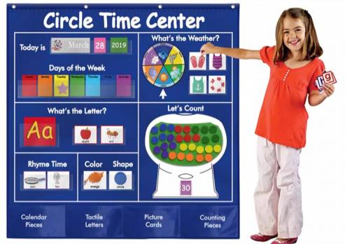 Circle time center подвесной календарь на английском языке, плакаты на английском для кабинета, украшения для кабинета английского, пособия по английскому купить, английский детский сад, школа английского, материалы для изучения английского купить