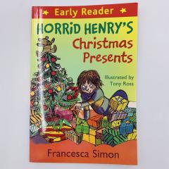 Horrid Henry’s Christmas Presents книга на английском языке с озвучкой MP3 английская книга про рождество, детские книги christmas, английская литература для детей про кристмас в магазине shopverashop