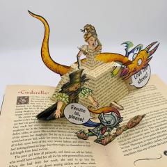 The Dragon and the Knight поп-ап книга, книги Роберт Сабуда, pop-up by Robert Sabuda книги на английском купить, купить поп-ап книги Роберта Сабуда, объемные книги на английском, книги про драконов на английском, истории про драконов на английском