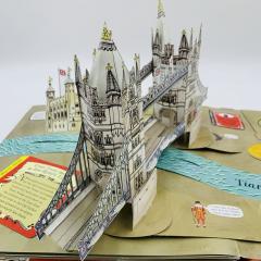 London pop-up книга о Лондоне на английском языке поп-ап подарочное издание